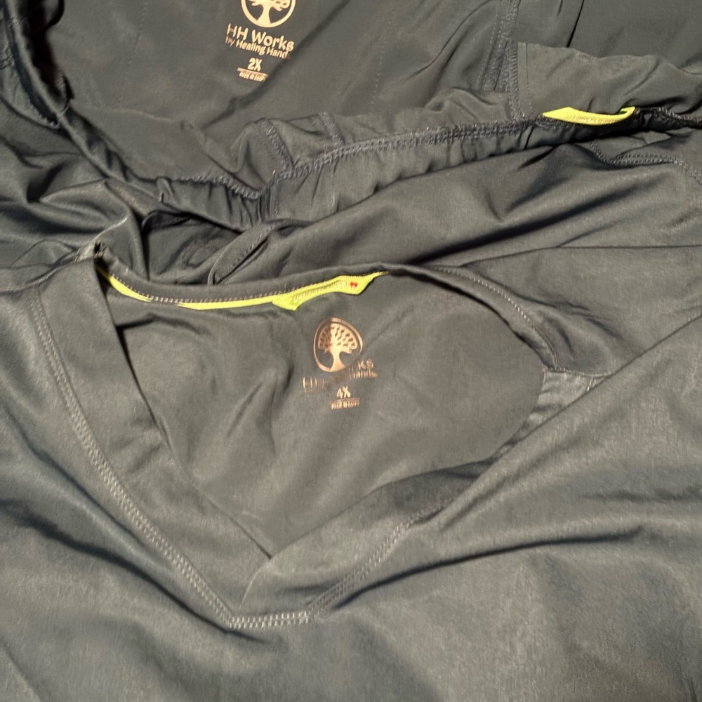 HH Works Black Scrub Top